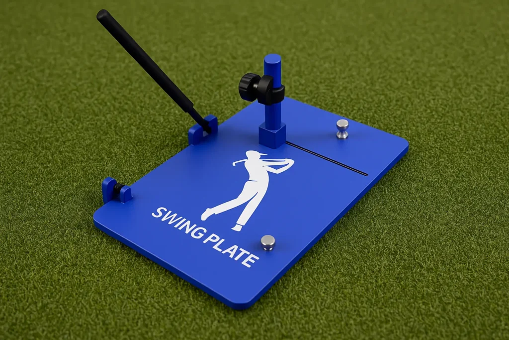 Golfzon TwoVision swing plate at The Bunker BVI