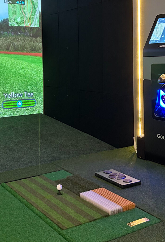 Indoor golf hitting mats in Tortola BVI